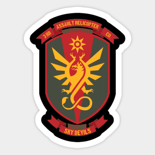 3RD Assault Helicopter Sticker